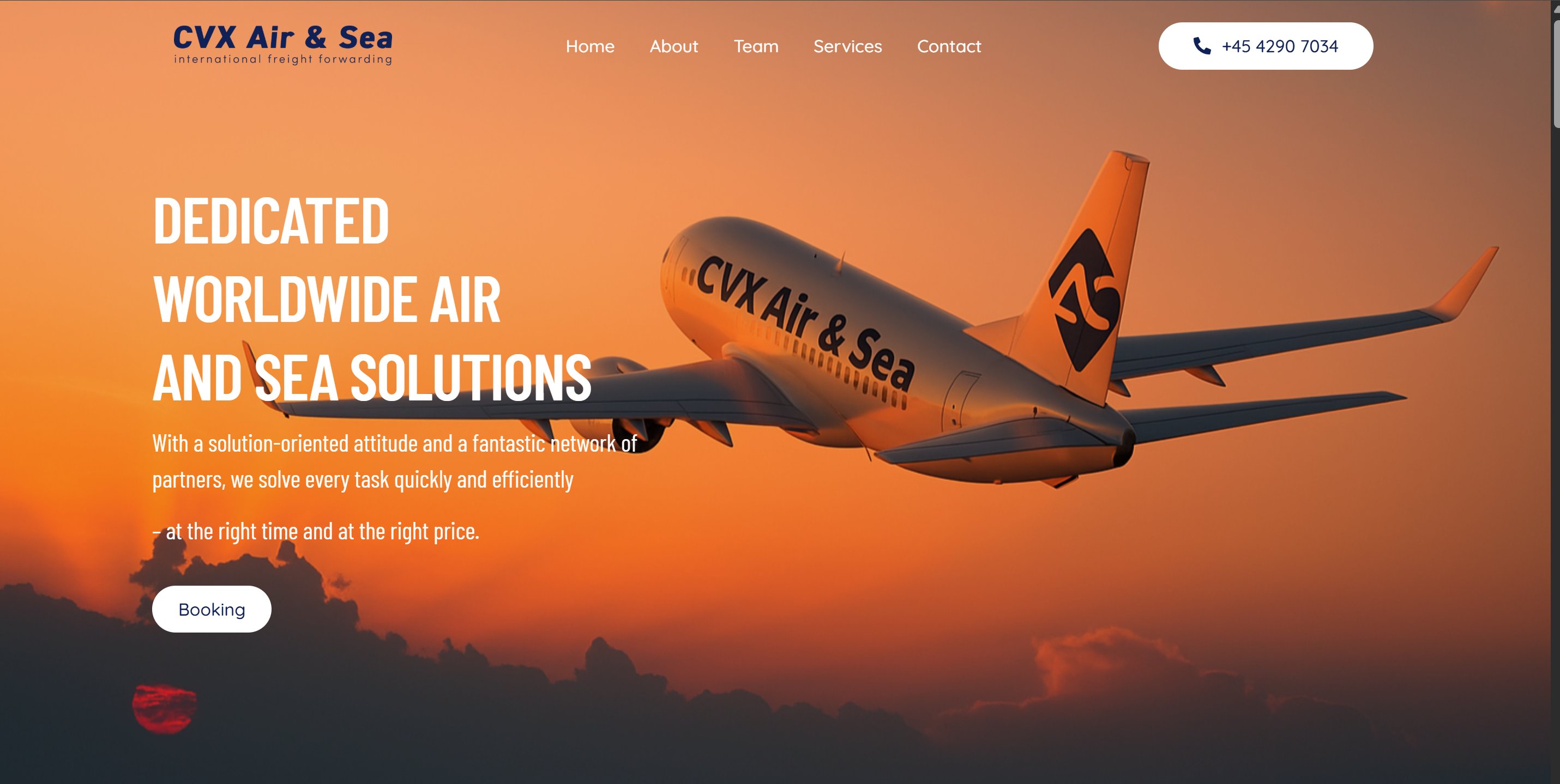 CVX Air & Sea — international fragt