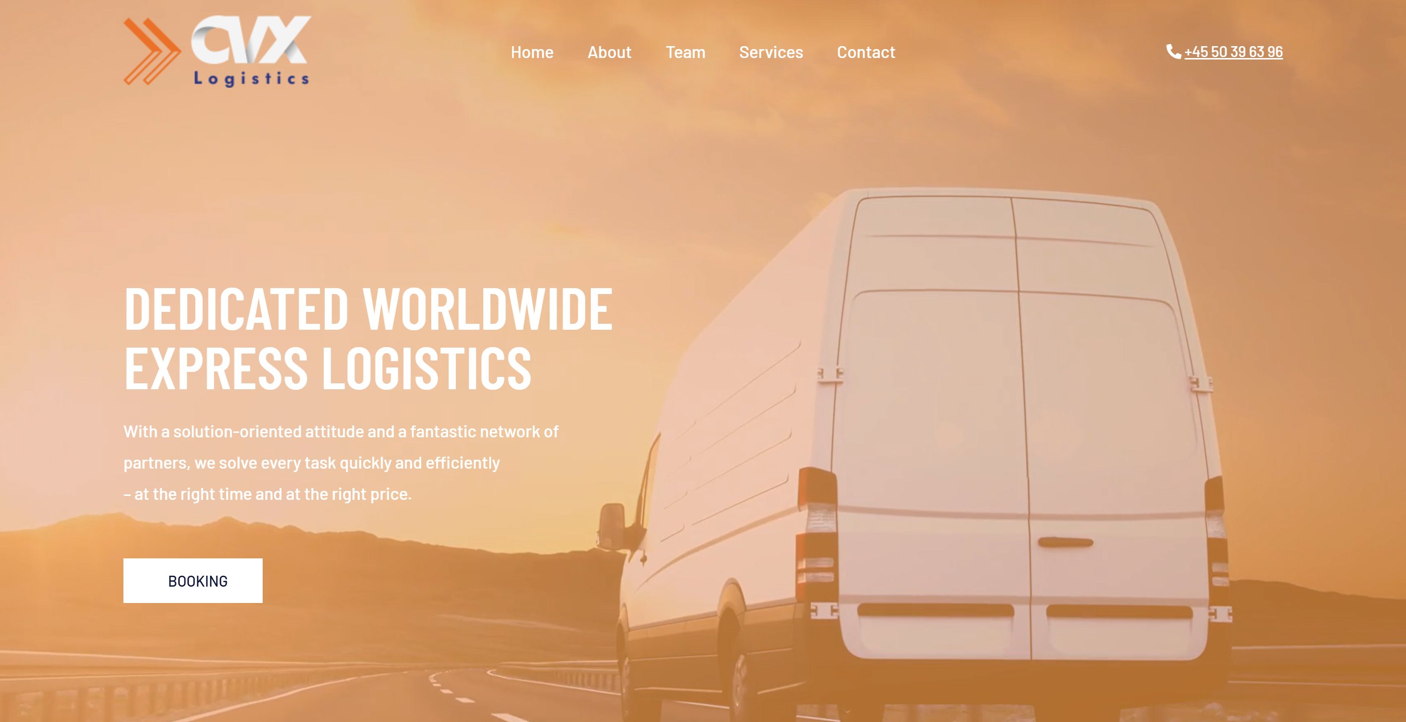 CVX Logistics — express- og dedikeret transport